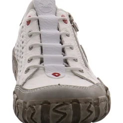 Rieker Schnürschuh weiß Discount