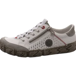 Rieker Schnürschuh weiß Discount
