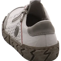 Rieker Schnürschuh weiß Discount