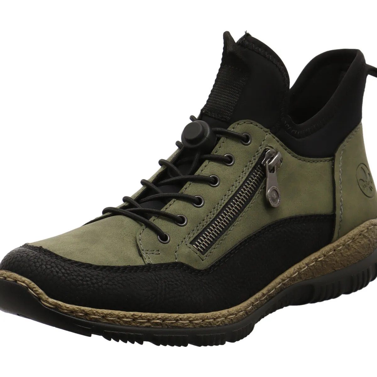 Rieker Schnürschuh grün Clearance