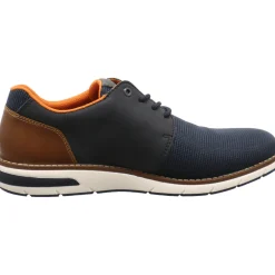 Rieker Schnürschuh blau