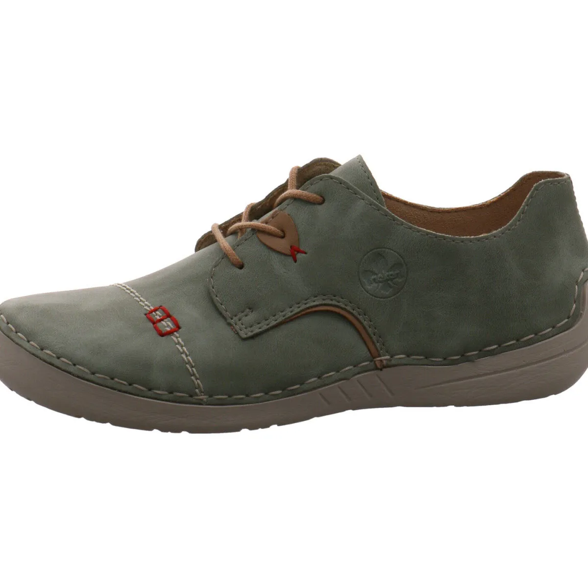 Rieker Schnürschuh grün New