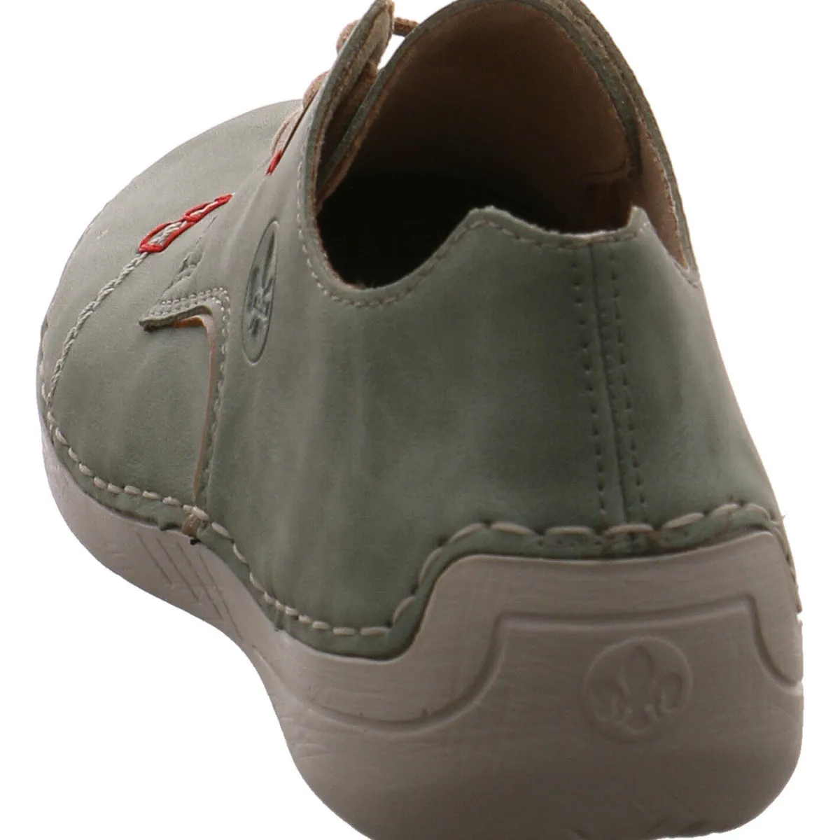 Rieker Schnürschuh grün New
