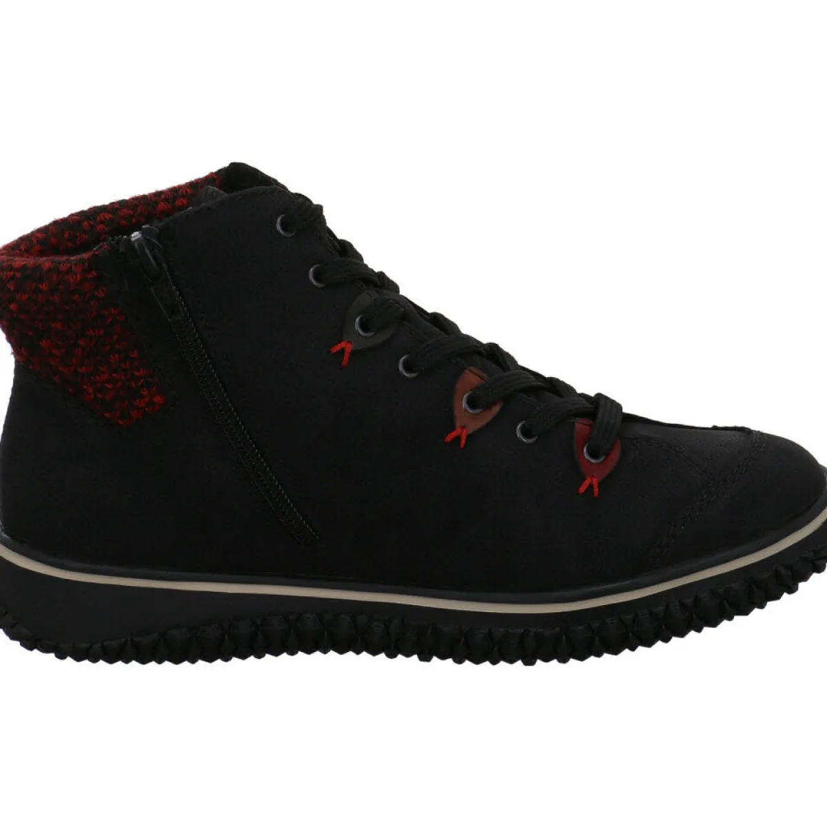Rieker Schnürstiefelette schwarz Hot
