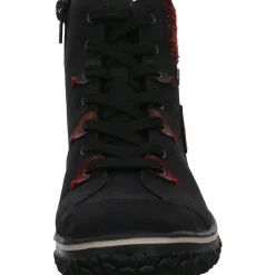 Rieker Schnürstiefelette schwarz Hot