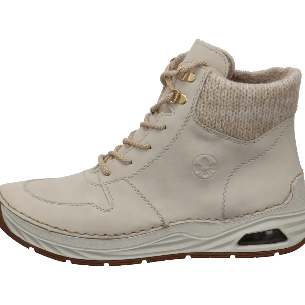 Rieker Schnürstiefelette beige Best