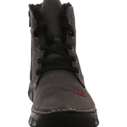 Rieker Schnürstiefelette grau Discount
