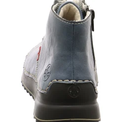 Rieker Schnürstiefelette blau Online