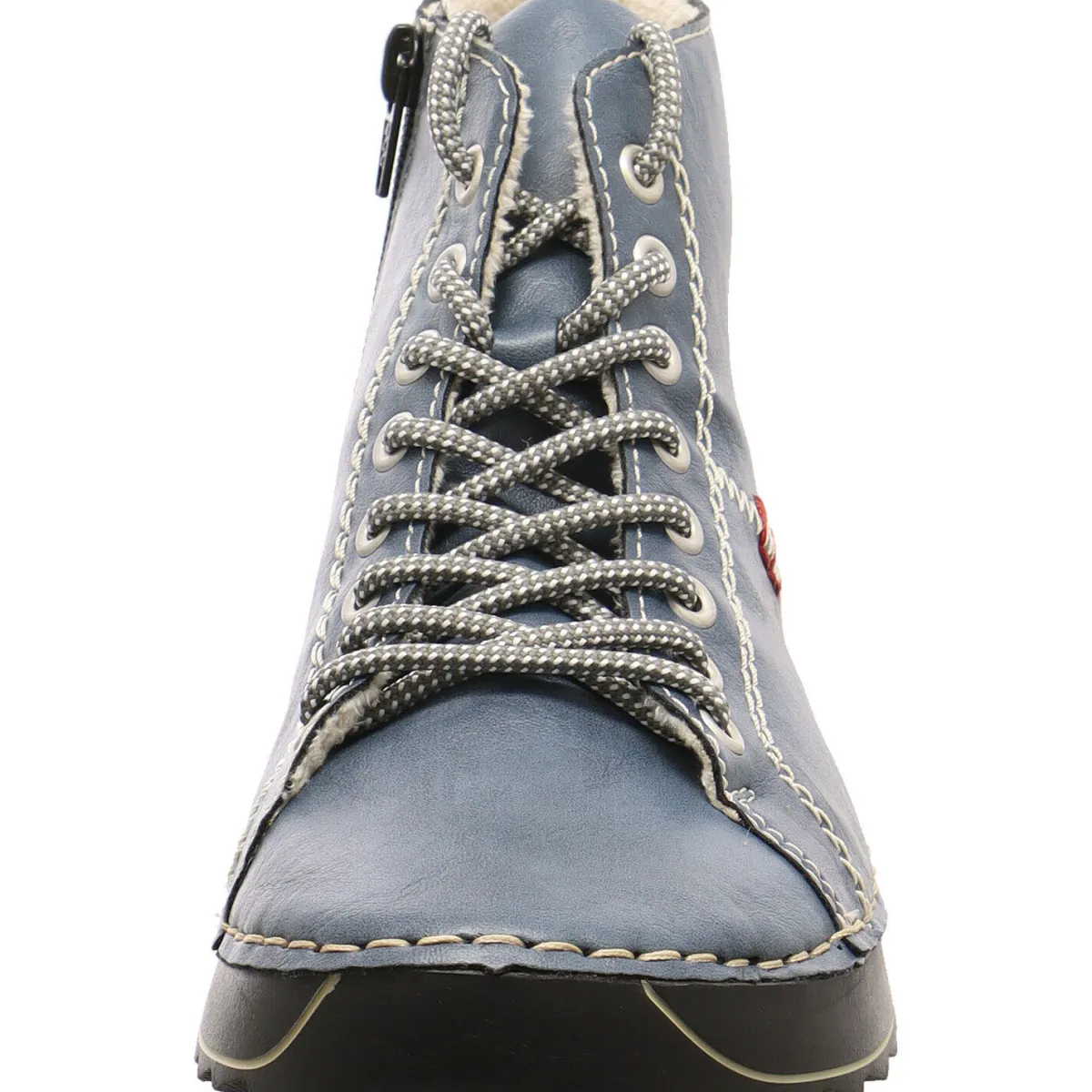 Rieker Schnürstiefelette blau Online