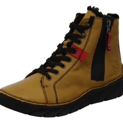 Rieker Schnürstiefelette gelb Sale