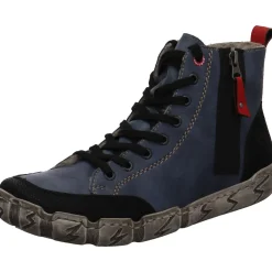 Rieker Schnürstiefelette blau Sale