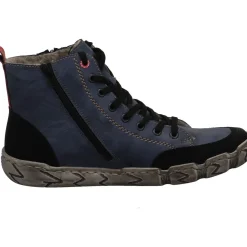 Rieker Schnürstiefelette blau Sale