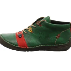 Rieker Schnürstiefelette grün Discount