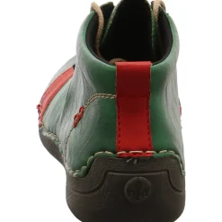 Rieker Schnürstiefelette grün Discount