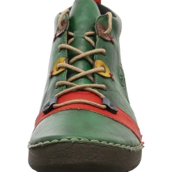 Rieker Schnürstiefelette grün Discount