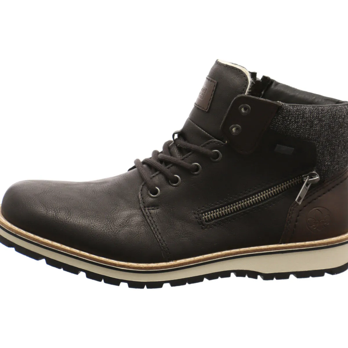 Rieker Schnürstiefelette schwarz Sale