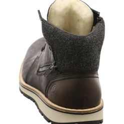 Rieker Schnürstiefelette schwarz Sale