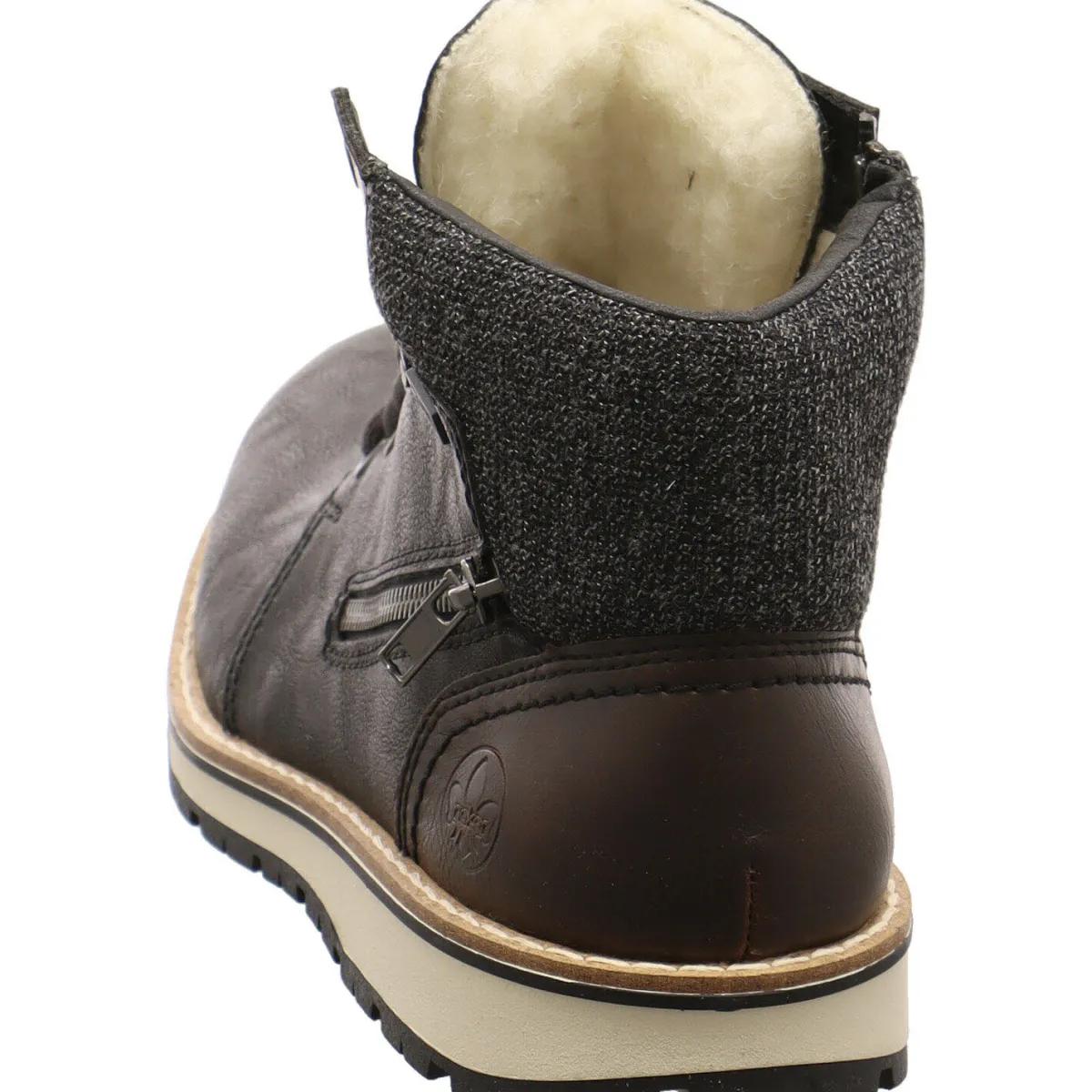 Rieker Schnürstiefelette schwarz Sale