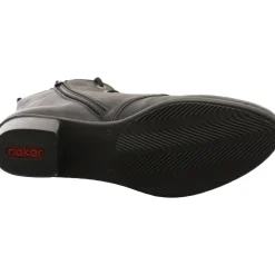 Rieker Schnürstiefelette schwarz Sale