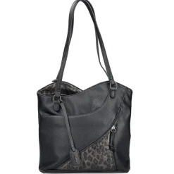 Rieker Schultertasche schwarz Outlet