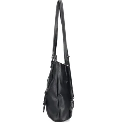 Rieker Schultertasche schwarz Outlet