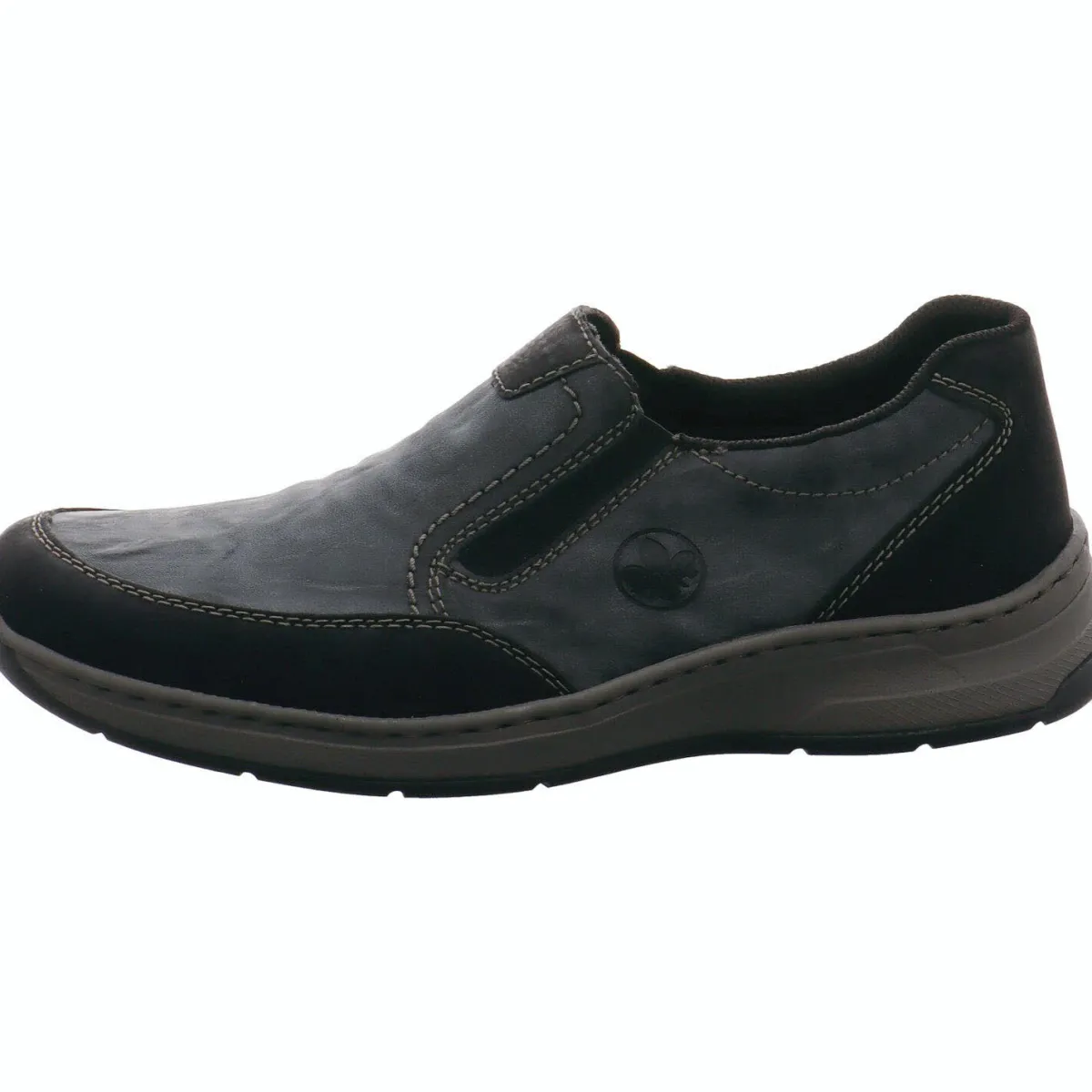 Rieker Slipper schwarz Outlet