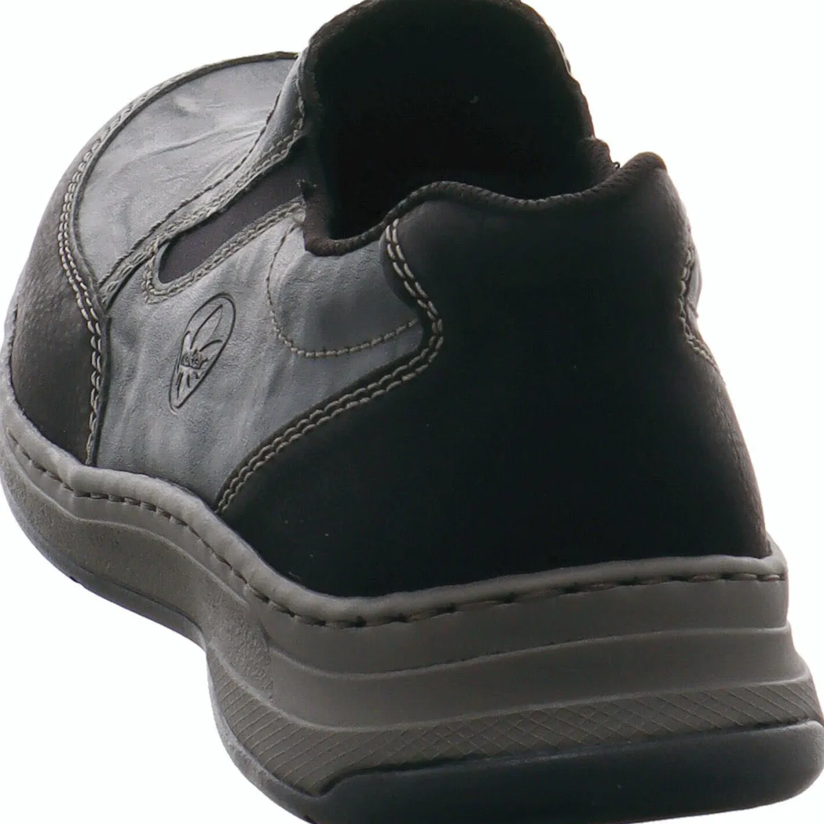 Rieker Slipper schwarz Outlet