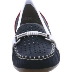 Rieker Slipper blau Clearance