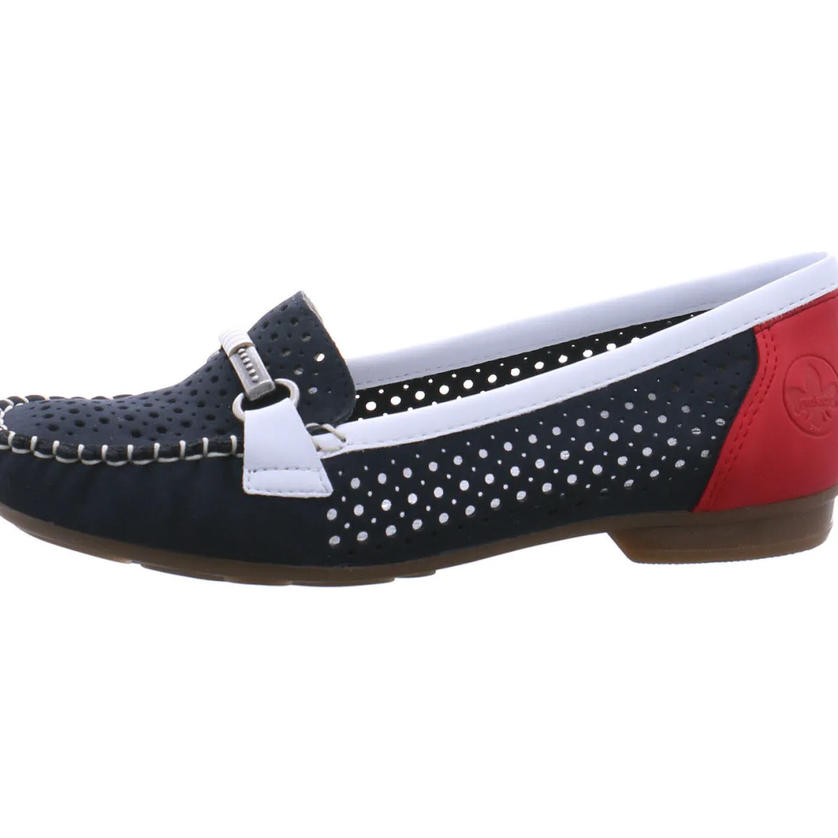 Rieker Slipper blau Clearance