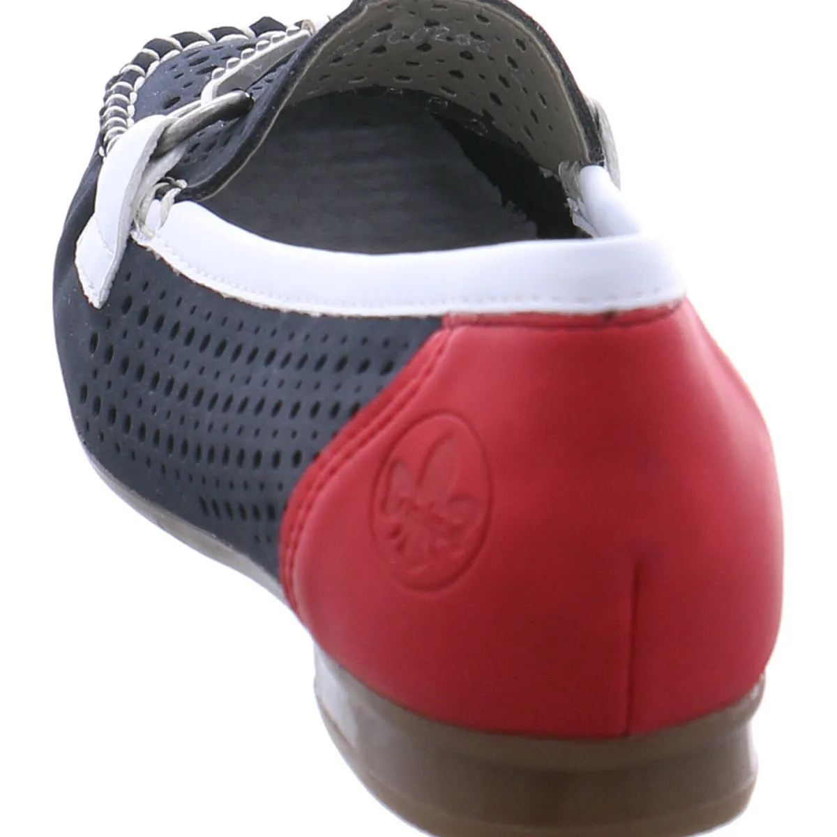 Rieker Slipper blau Clearance