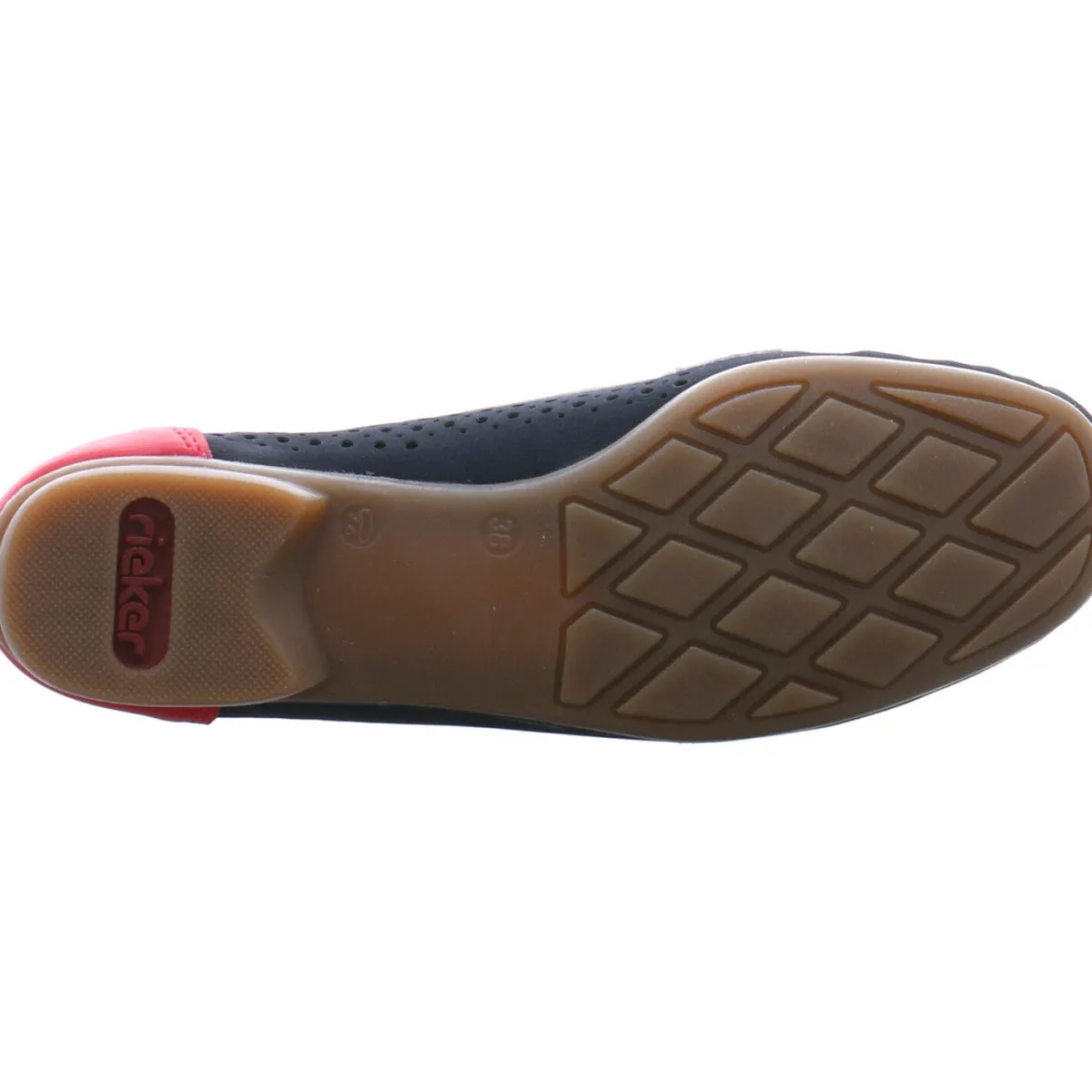 Rieker Slipper blau Clearance