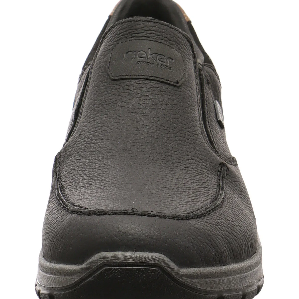 Rieker Slipper schwarz Discount