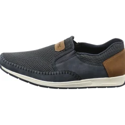 Rieker Slipper blau