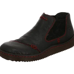 Rieker Slipper schwarz Outlet