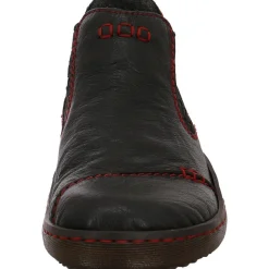 Rieker Slipper schwarz Outlet