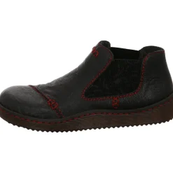 Rieker Slipper schwarz Outlet