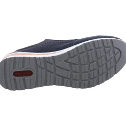 Rieker Slipper blau