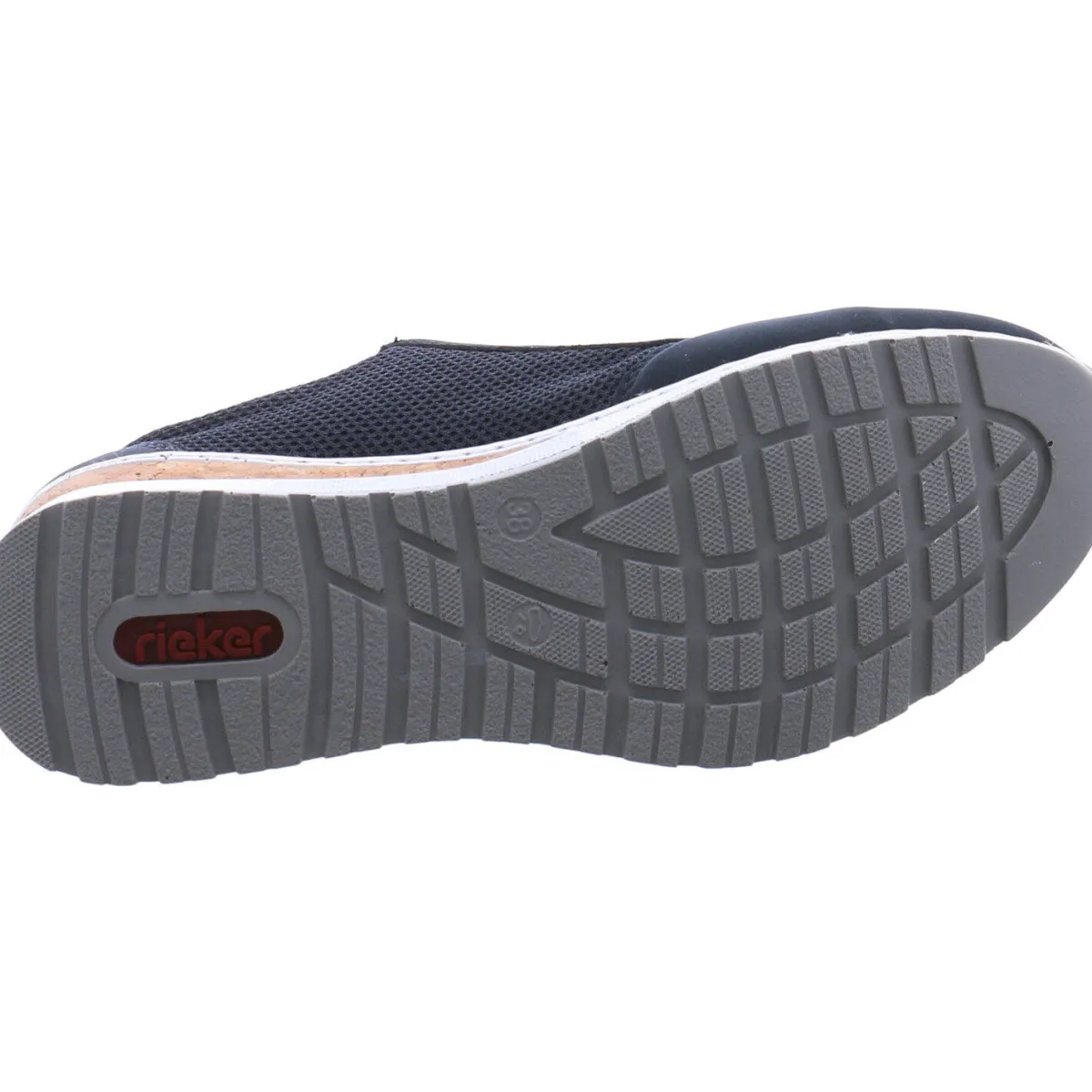 Rieker Slipper blau