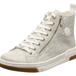 Rieker Sneaker high silber Sale