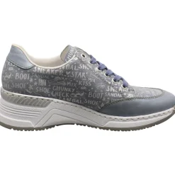 Rieker Sneaker low N4316 blau