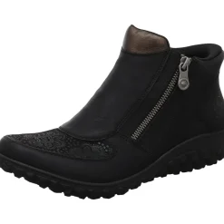 Rieker Stiefelette schwarz
