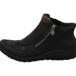 Rieker Stiefelette schwarz