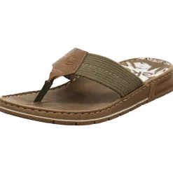 Rieker Zehentrenner grün Discount