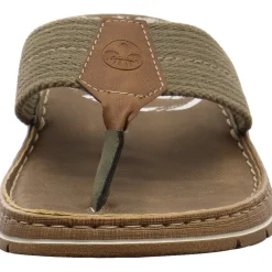 Rieker Zehentrenner grün Discount