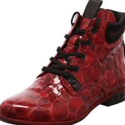 Simen Schnürstiefelette rot Best