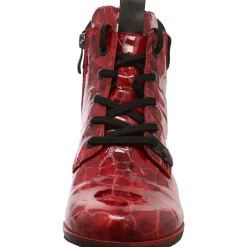 Simen Schnürstiefelette rot Best