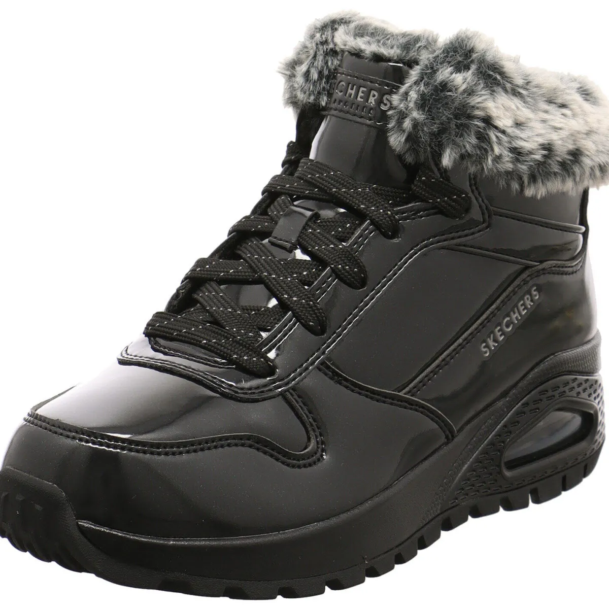 Skechers Schnürboot Uno Rugged-Fiesty Winter schwarz New