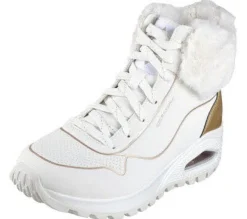 Skechers Schnürboot Uno Rugged - Fall Shimmer weiß Outlet
