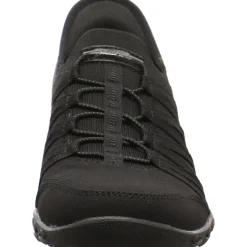 Skechers Slipper Breathe Easy - Roll with Me schwarz Hot