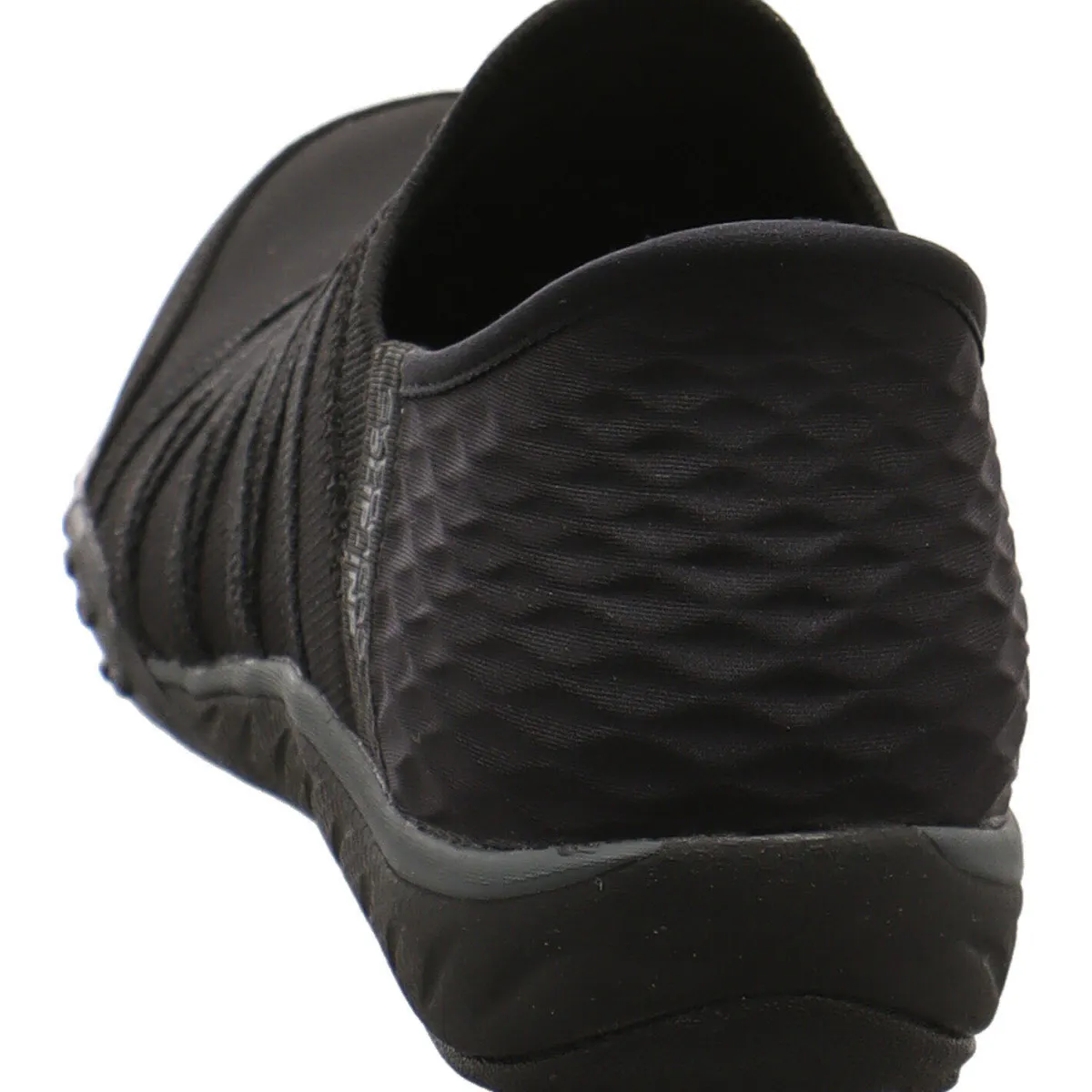 Skechers Slipper Breathe Easy - Roll with Me schwarz Hot